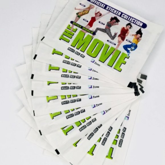 20 Pack Lot! - 1997 Spice Girls Stickers Spice World The Movie Unopened Vintage - Picture 5 of 5